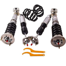 Height And Damper Adjustable Coilover Suspension Kit compatible for BMW E46 3 Series 1998-2006