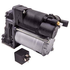 Air Compressor Pump + VALVE BLOCK SOLENOID compatible for BMW 5 Seires E61 2004-2010
