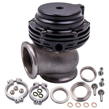 Laad de afbeelding in de galerijviewer, MVS Style 38mm V-Band External Wastegate For Turbocharger Bov BLACK with clamps