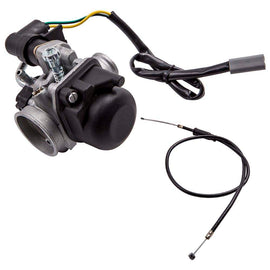 17.5MM Carburetor Carb Carby +E-Choke+Cable For Piaggio NRG 50 MC2 DT LC 1998