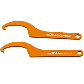 2x Coilovers Adjustment Tool Steel Spanner Wrenchs for Aftermarket Coilovers
