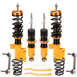 Compatible for Chevrolet Camaro 2010-2015 Adj. Damper Shock Absorbers Complete Coilovers