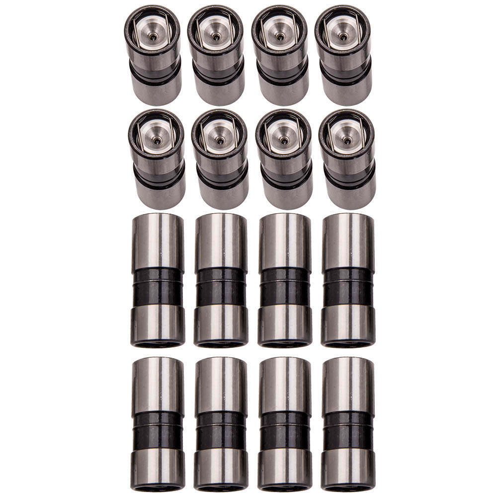 Hydraulic Flat Tappet Lifters 16pcs for GM SBC BBC for GM compatible for Chevrolet SBC 1990