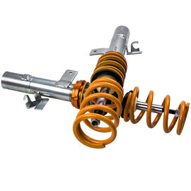 Adjustable Coilover Suspension Spring Kit Coilovers compatible for Ford Focus MK2 2004 - 2010