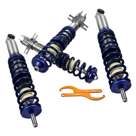 Compatible for VW Golf Mk1 Cabrio Adjustable Suspension Kit Coilovers Crc Coilover