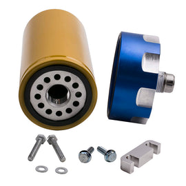 Fuel Filter Kit Adapter for GM Duramax compatible for Chevrolet GMC 6.6L 2001-2016
