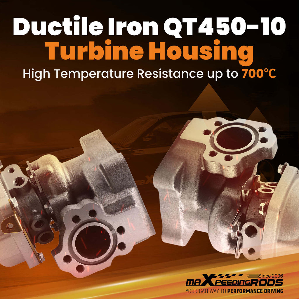 K04 025 026 Twin Turbo Turbocharger compatible for AUDI RS4 S4 A4 A6 QUATTRO 2.7L 1997-2001