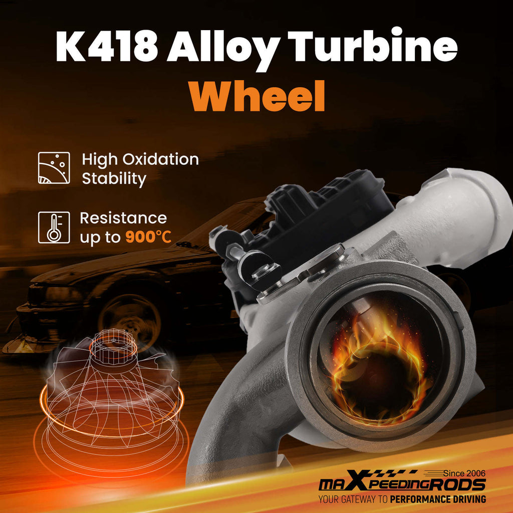 Turbocharger TD025 compatible for Audi A3 1.4 TFSI 140PS 2013-2016 49180-01400 04E145715B