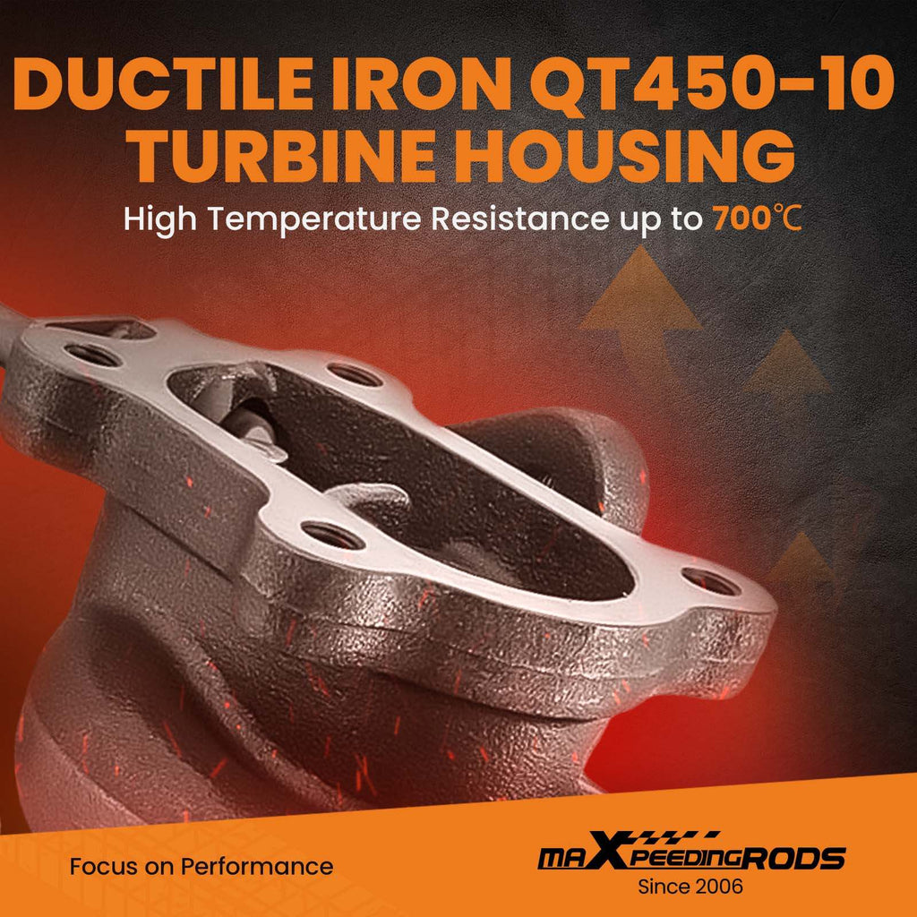 Compatible for Nissan Patrol 2.8L TD 129HP RD28TI GU Y61 14411-VB300 for GT1752S Turbocharger Turbo