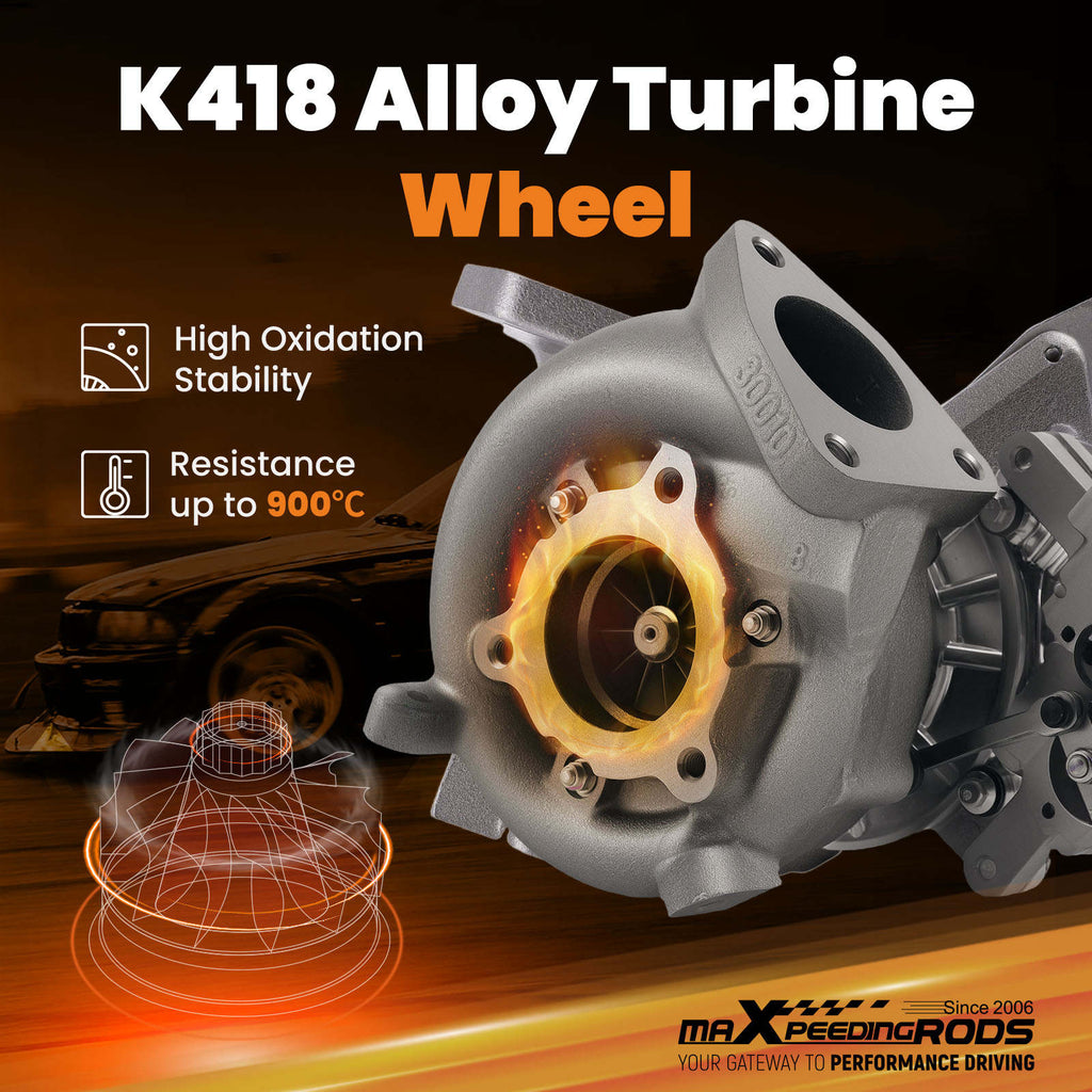 Turbocharger compatible for Toyota Hilux KUN26 D4D 1KD-FTV 3.0L + Electronic Actuator 2005-
