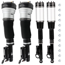 Laad de afbeelding in de galerijviewer, 4PCS Air Shock Strut Damper Kit geschikt voor Mercedes S Class W220 1998 1999 2000-2006