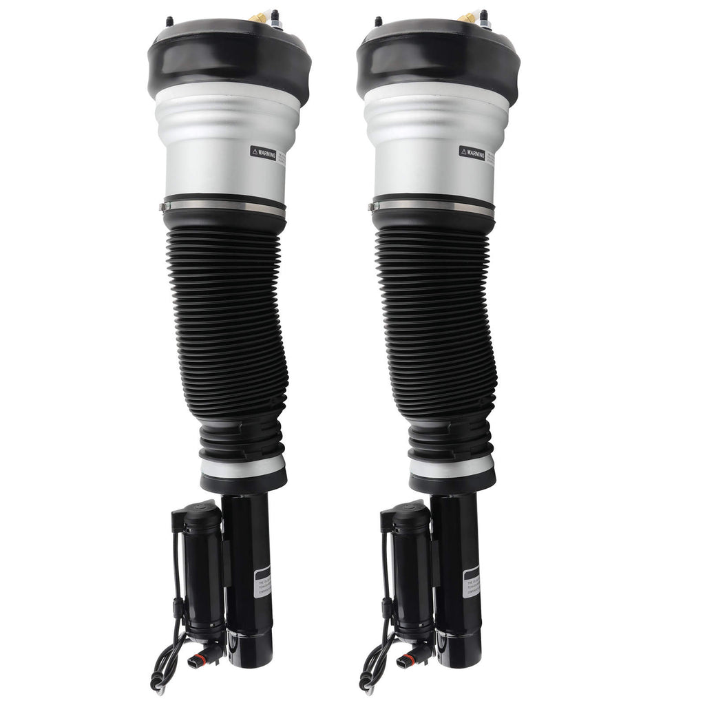 2 Front Air Suspension Shock Strut compatible for Mercedes Benz S Class W220 S430 S500 S600