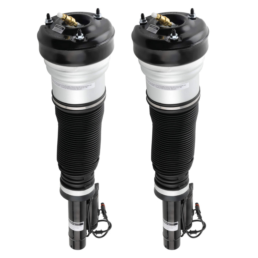 2 Front Air Suspension Shock Strut compatible for Mercedes Benz S Class W220 S430 S500 S600