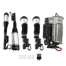 Laad de afbeelding in de galerijviewer, 4PC AIRE AMORTIGUADORES+ BOMBA DE COMPRESOR KIT compatible for Mercedes Clase S W220 98-06