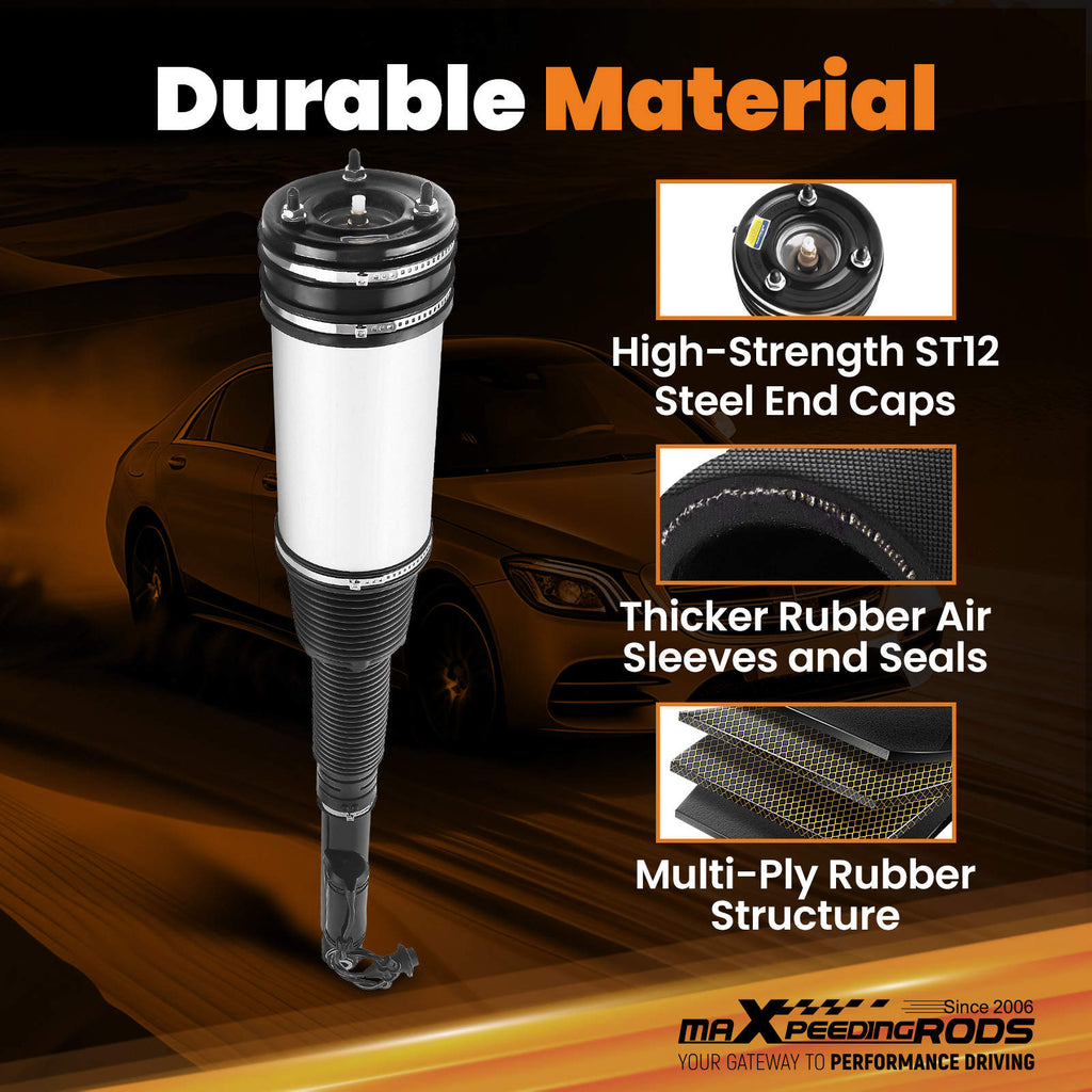 2x Rear Suspension Air Spring Bag Struts - PAIR compatible for Mercedes Benz S-Class W220