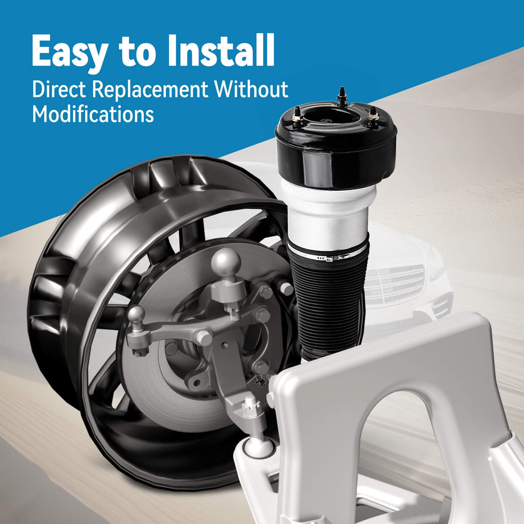 Front Air Strut Assembly Pair compatible for Mercedes S400 S350 2007-2013 S550 S600 5.5L