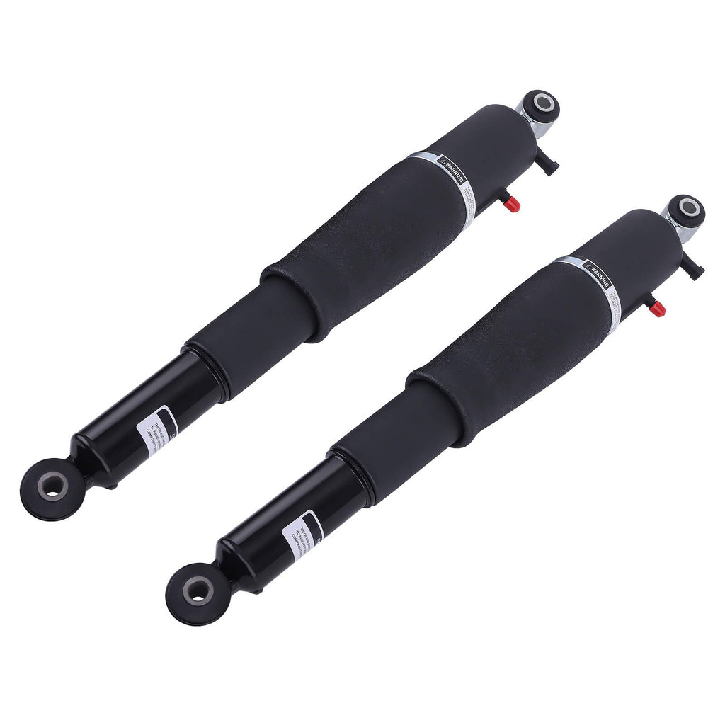 Pair Rear Air Ride Suspension Shock compatible for Chevrolet GMC Cadillac Escalade 25979391
