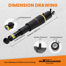 Laad de afbeelding in de galerijviewer, Pair Rear Air Suspension Strut Shocks compatible for GMC Chevy Cadillac Escalade 2000-2013
