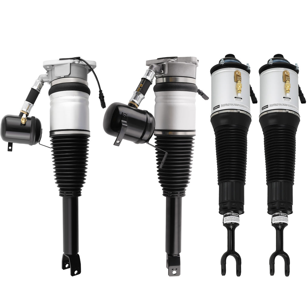 Voor + Achter Links Rechts Air Ophanging Shock Strut geschikt voor Audi A8 D3 4E 2002-2010