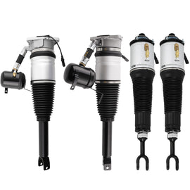 4x Luchtvering Veerpoten achter voor links/rechts geschikt voor Audi A8 D3 4E 4E2, 4E8 2002-2010