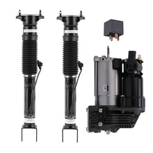 Laad de afbeelding in de galerijviewer, 2X Stoßdämpfer Hinten + Luftfederung Kompressor compatible for Mercedes ML GL W166 X166