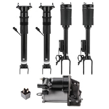 Laad de afbeelding in de galerijviewer, 5pcs compatible for Mercedes M ML GL Klasse W164 X164 Stoßdämpfer Kompressor + Federbein