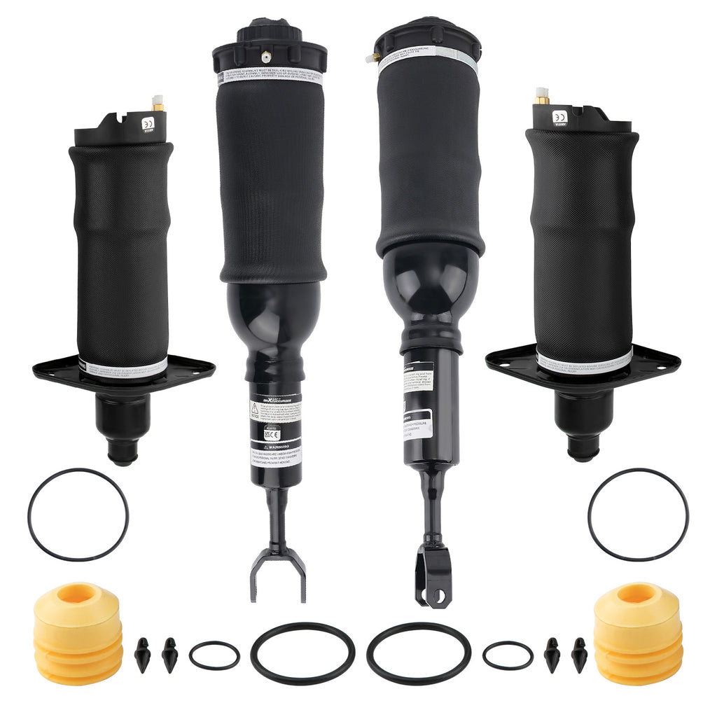 4x compatible for Audi A6 C5 4B Allroad Quattro Vorne Hinten Federbeine Luftfederung