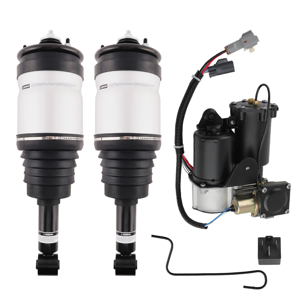 Achter Air Shock + Air Ride Compressor geschikt voor Land Rover Discovery 3 4 Sport