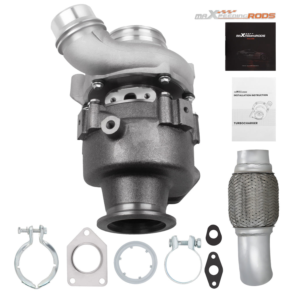 Turbo geschikt voor Bmw 120d E81 2.0 D 49135-05895 130 Kw 177 Hp w/ Uitlaat Pipe