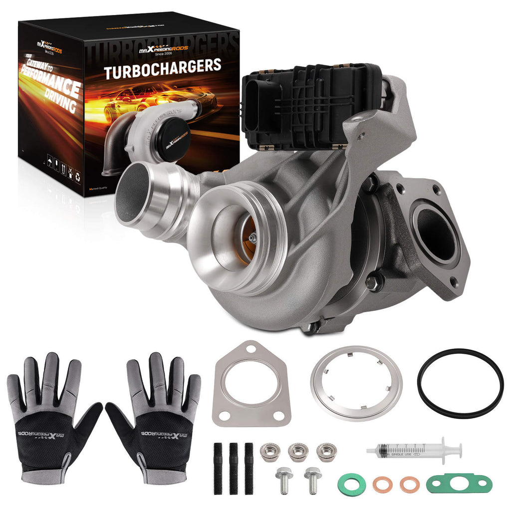 Turbo Turbocharger compatible for BMW X1 E84 135kw N47D20 2012- 11658512465 Billet Wheel