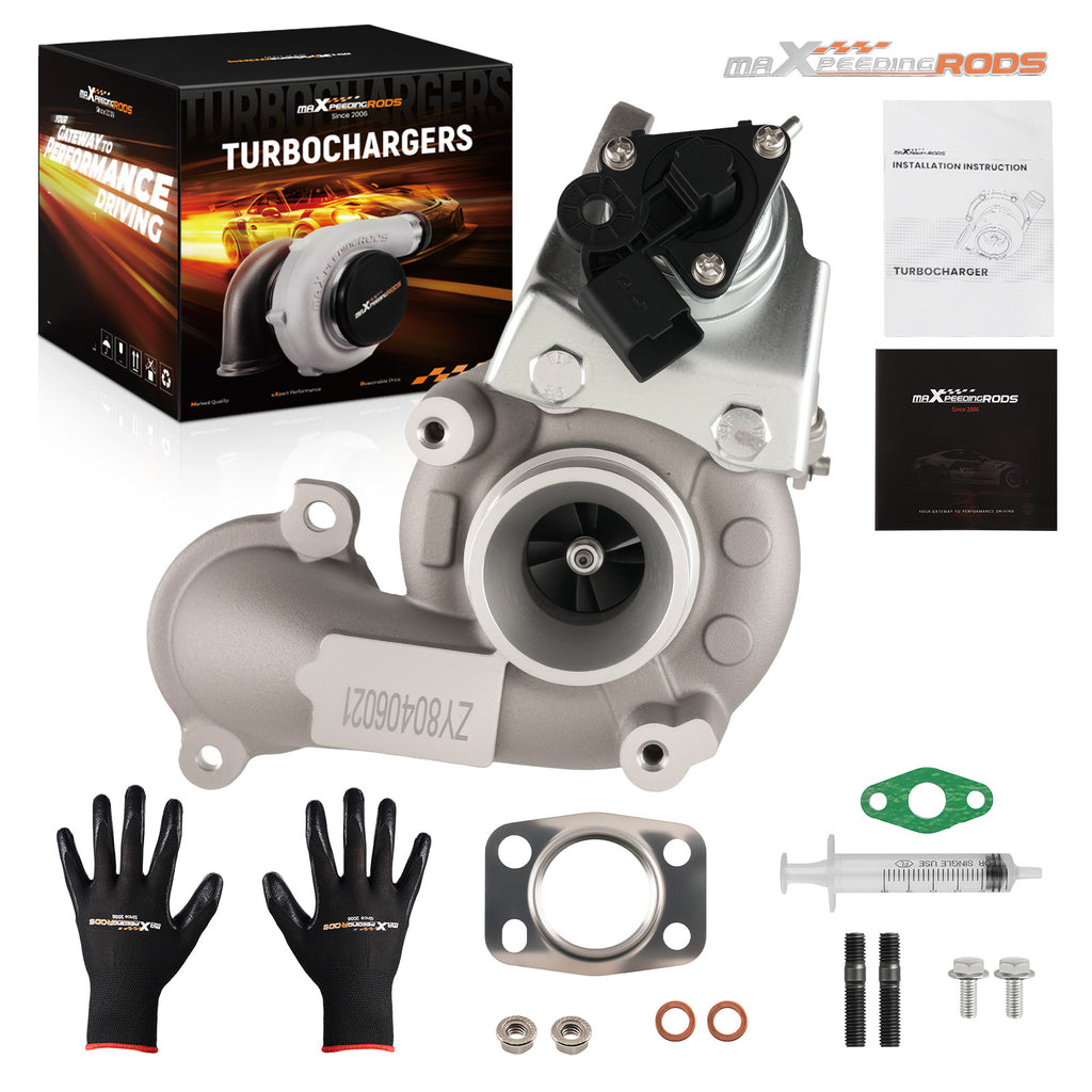 Turbo Turbolader geschikt voor Ford Peugeot Citroen Berlingo 207 208 Fiesta C3 C4 1.6 HDi