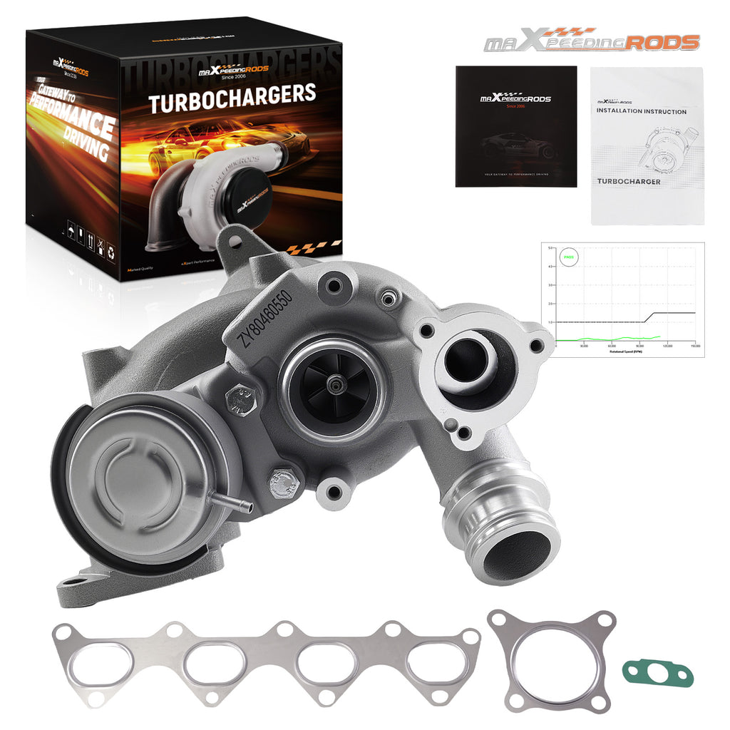 Turbo geschikt voor Audi A1 A3 1.4 TFSI 90KW CAXA CNVA 2007-2015 03C145701R