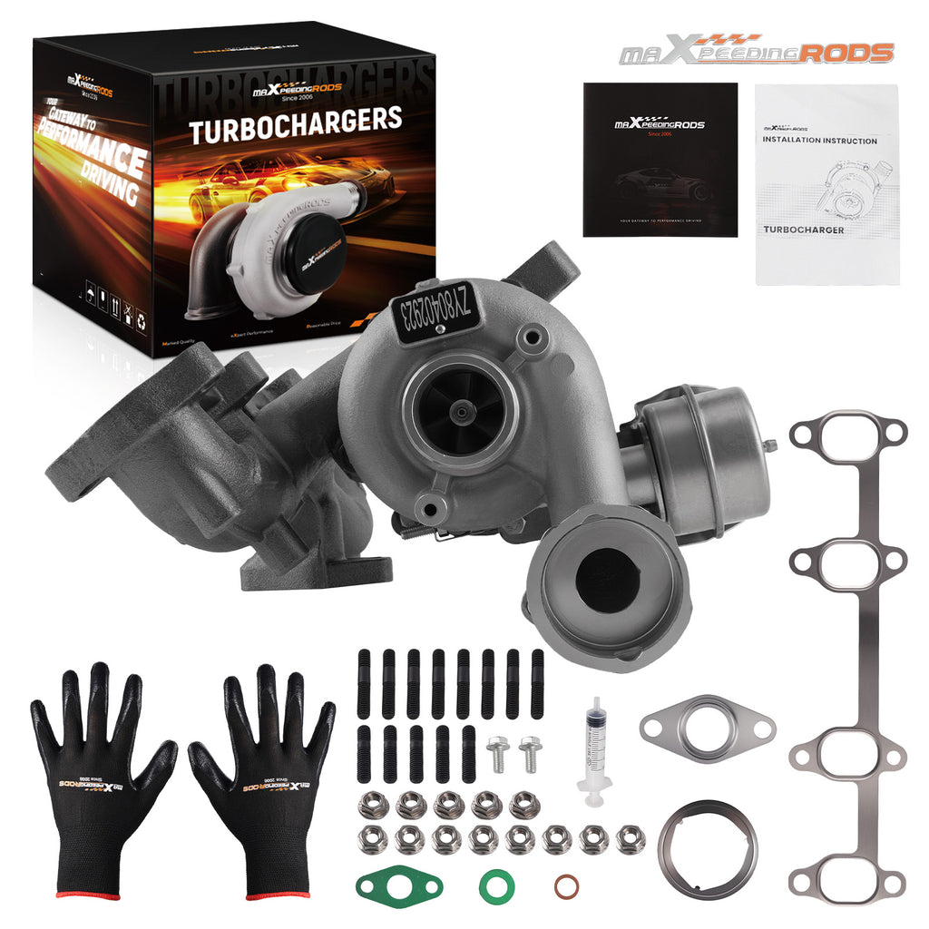 new! Turbocharger compatible for VW Golf compatible for VW Passat Touran Caddy 1,9TDI 77kW BKC BJB BRU Turbo
