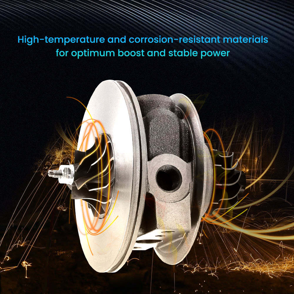 Turbocharger compatible for Mercedes compatible for Smart Fortwo Roadster 61HP Turbo cartridge CHRA for GT1238