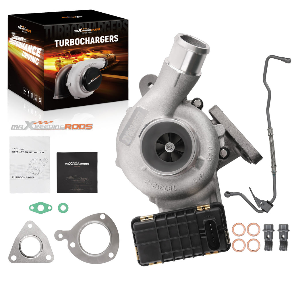 Turbine+Tubo de aceite compatible for Ford Ranger Transit 2.2 TDCi 4x4 Pickup 2011-2024