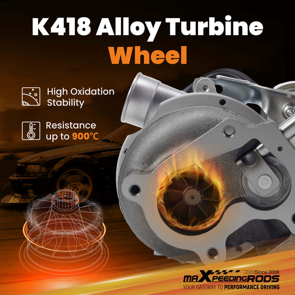 Turbocharger compatible for Isuzu Trooper 3.1L 4J2TC 4JB1T VI95 RHB5 8970385180 Turbo