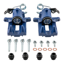 Laad de afbeelding in de galerijviewer, Pair of BRAKE CALIPER Achter Links + Rechts geschikt voor VW GOLF MK 4 1J Nieuwe C 1Y POLO Blue