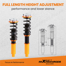 Laad de afbeelding in de galerijviewer, Coilover Suspension Compatible for Honda Accord 98-02 compatible for Acura 99-03 Adjustable Heihgt SPT