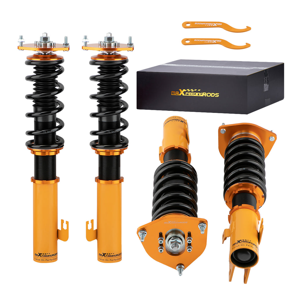 Nieuwe Schroefsets Kit geschikt voor Subaru Forester 1998-2002 Adj. Height Coil Springs en Strut Lowering Kit