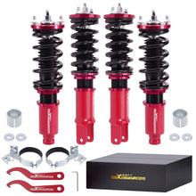 Laad de afbeelding in de galerijviewer, Maxpeedingrods Full Assembly Coilovers Adjust Damper Shock Absorbers compatible for Honda CR-X del Sol 1992-1995 EG lowering kit