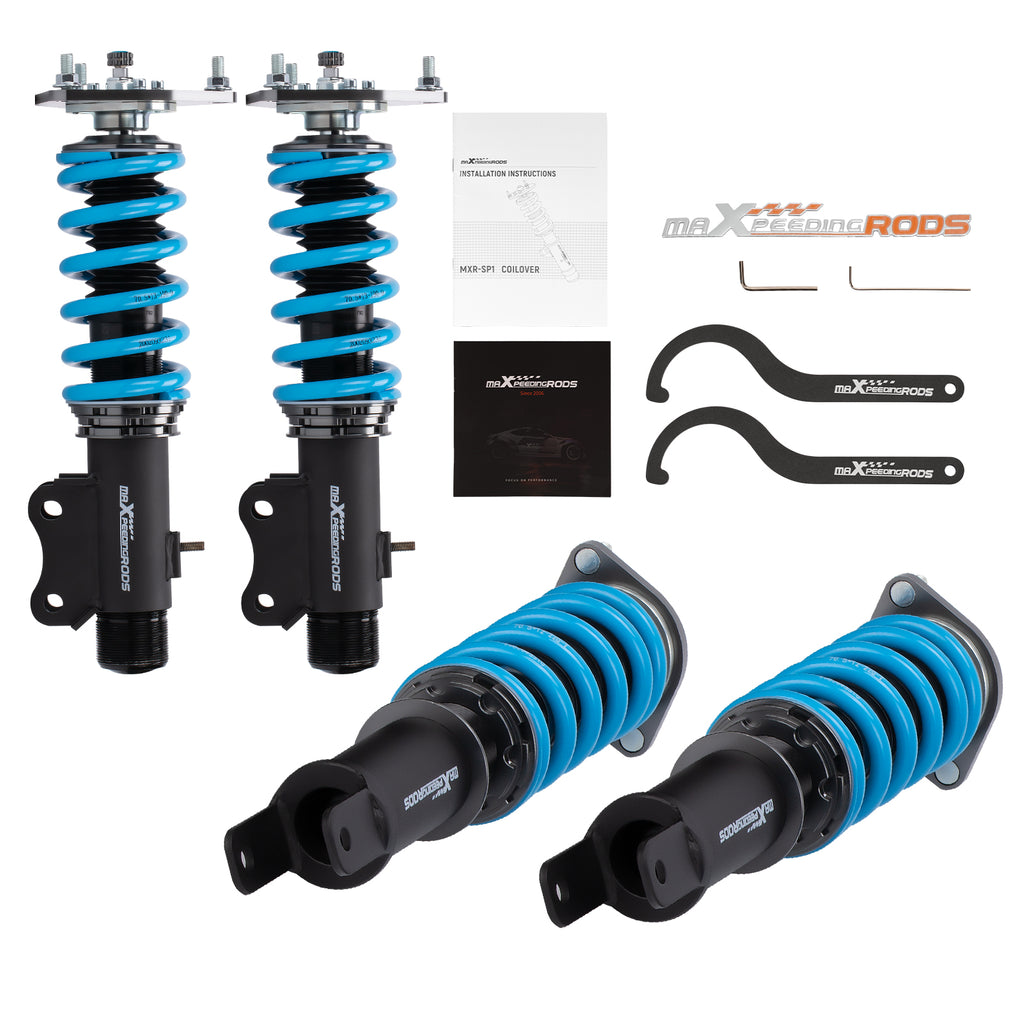 24 Click Damper Schroefsets Struts voor Lancer EVO Evolution 7 8 9 2001-2007 CT9A Lowering Kit