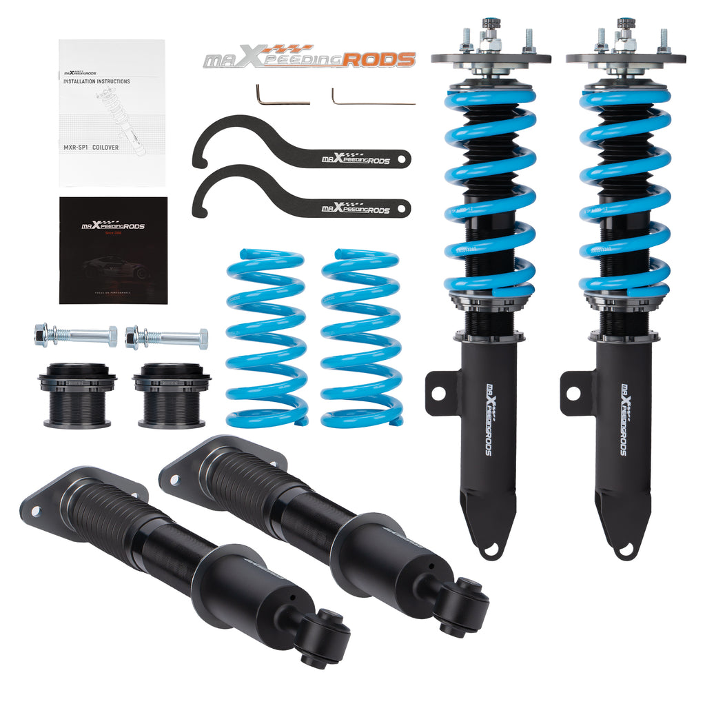 24 ways Damper Schroefsets ShocksSprings Kit geschikt voor DODGE CHARGER SRT8 06-10 RWD Lowering Kit