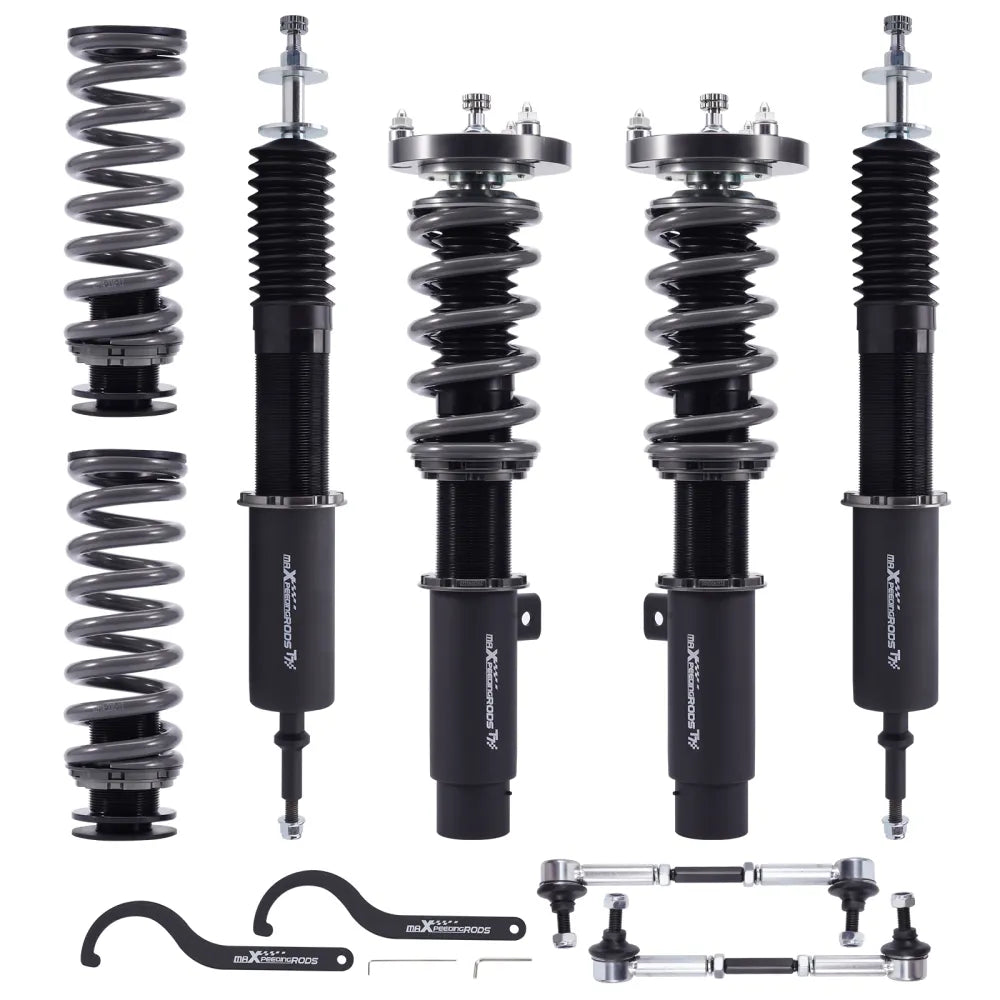 Voor BMW 3 Series E90 E91 E92 E93 318i 328i RWD MaXpeedingrods T7 Coilovers Strut Lowering Kit