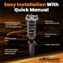 Laad de afbeelding in de galerijviewer, Voor BMW 3 Series E90 E91 E92 E93 318i 328i RWD MaXpeedingrods T7 Coilovers Strut Lowering Kit