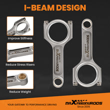 Load image into Gallery viewer, I-Beam Forged Connecting Rods + ARP Bolts compatible for Toyota Supra 2JZ 2JZ-GE/GTE Engine