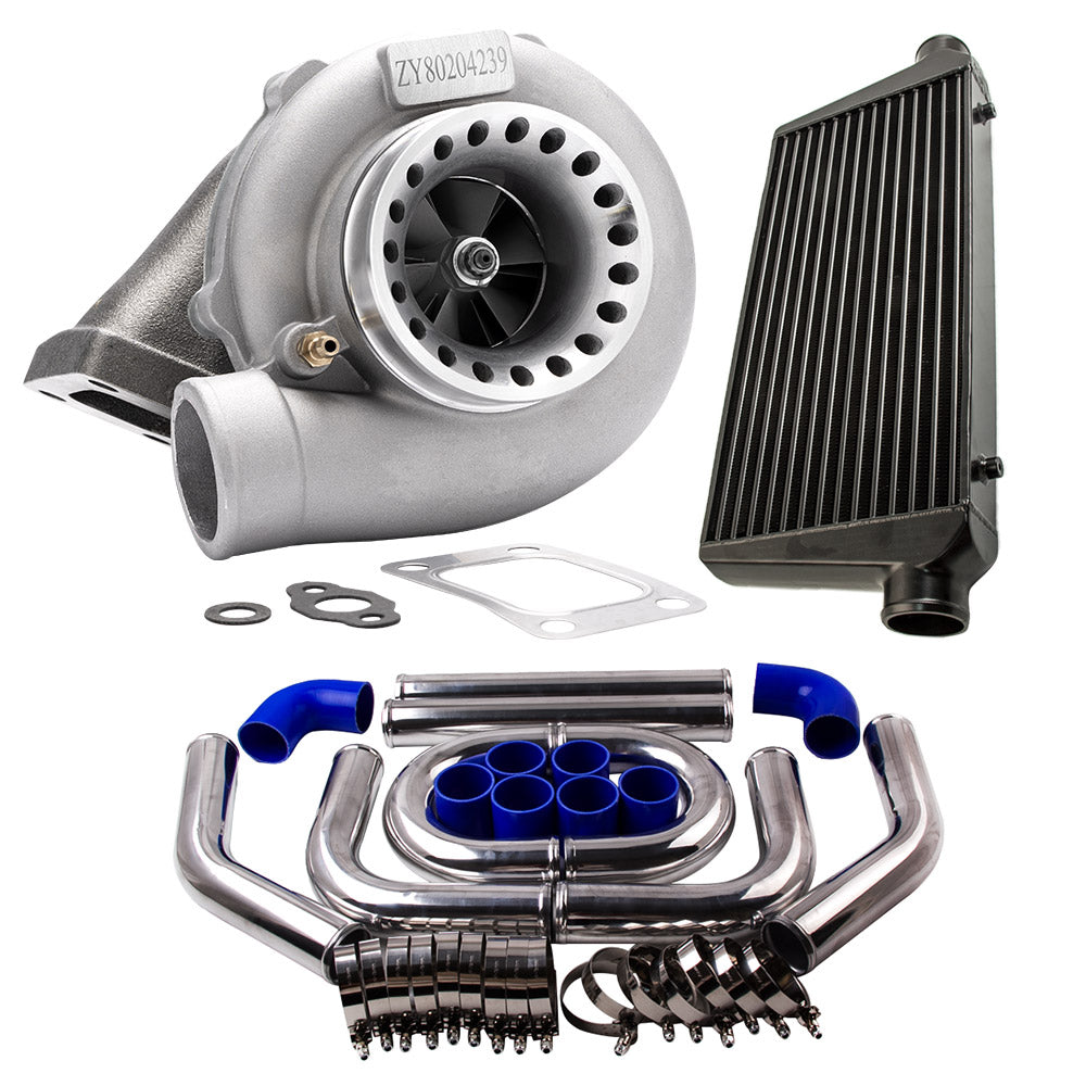 voor GT3582 Turbo geschikt voor Ford Falcon BA/BF XR6 FPV en 64mm Pipe Kits en Intercooler 76mm