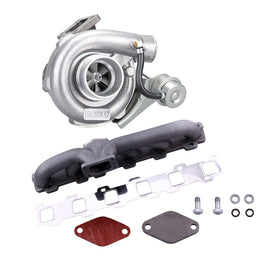 Collector geschikt voor universal T3 T4 T3T4 Turbo and T3 oil-cooled exhaust