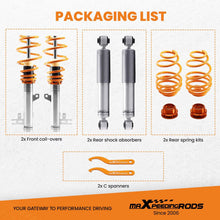 Laad de afbeelding in de galerijviewer, Suspension Kit Coilovers compatible for Vauxhall Opel Astra Astra H Mk5 2004 - 2010 Zafira B Lowering Kit