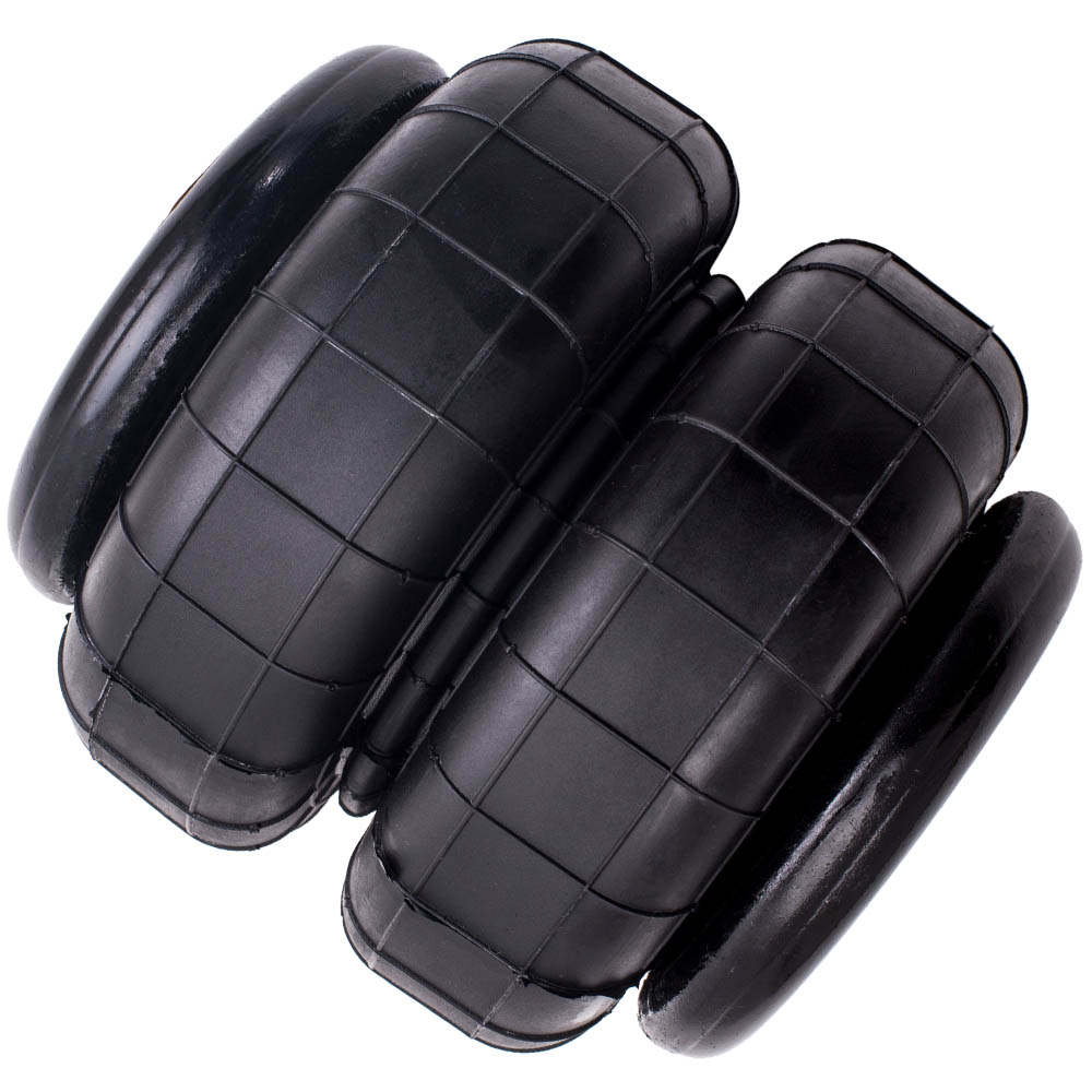 Air ride Lift D2500 Air Spring Bag 1/2npt Suspension Shock two Bellows