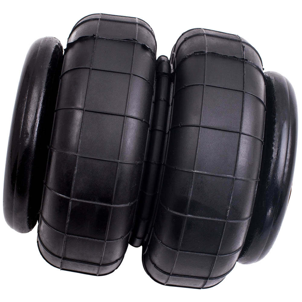 Air ride Lift D2500 Air Spring Bag 1/2npt Suspension Shock two Bellows